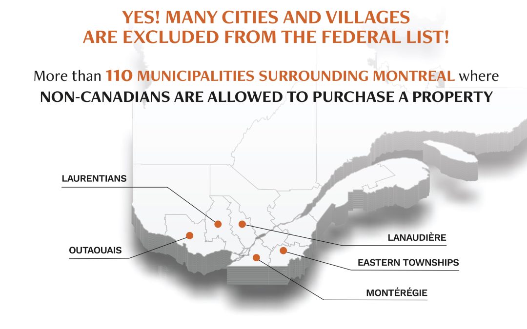 Exception – Prohibition on the Purchase of Residential Property by Non-Canadians Act